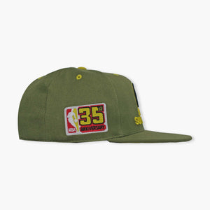 Seattle SuperSonics Dusty Olive Fitted Hat