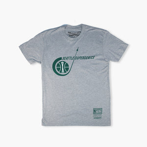 Seattle SuperSonics Grey Rocket Ship Premium T-Shirt