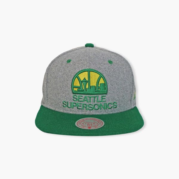 Seattle SuperSonics Melton Patch Snapback