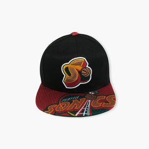 Seattle SuperSonics NBA Snapshot Orbit Snapback Hat