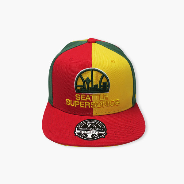 Seattle SuperSonics Pinwheel Fitted Hat