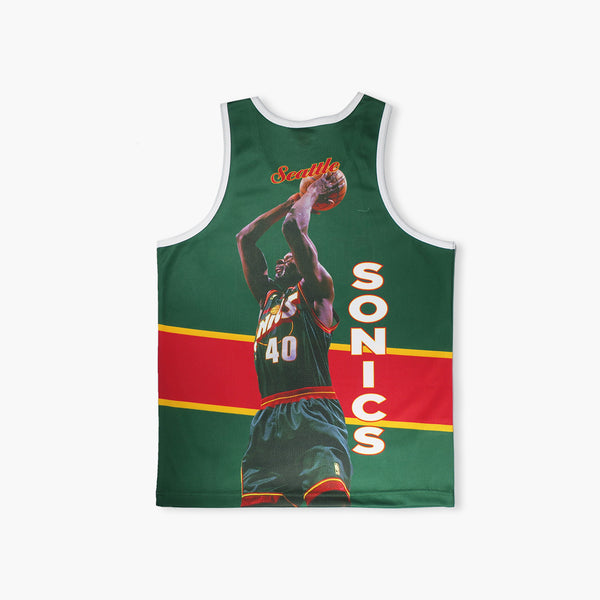 Seattle SuperSonics Shawn Kemp 1996 Behind the Back Tank