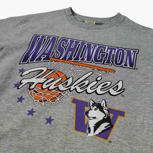 Washington Huskies Classic Hoop Grey T-Shirt