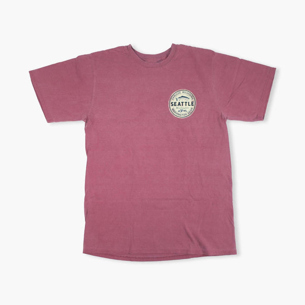 Intone Trout Mountains Maroon T-Shirt