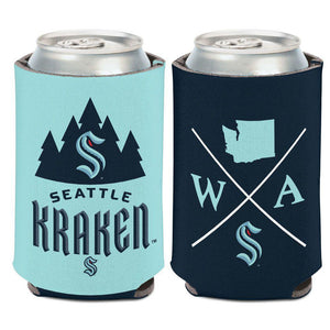 Seattle Kraken Hipster 12oz Can Cooler