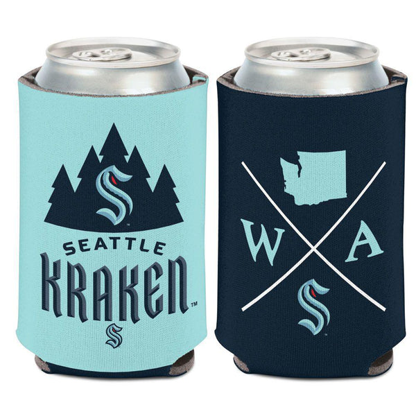Seattle Kraken Hipster 12oz Can Cooler
