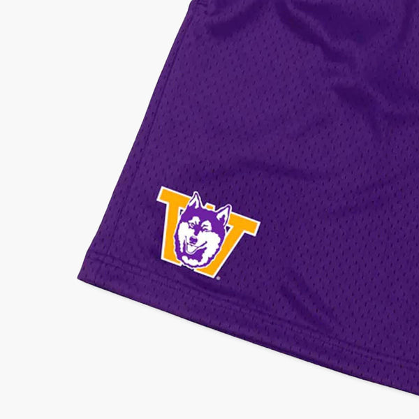 Washington Huskies Purple Mesh Basketball Shorts