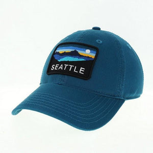 Seattle Relaxed Twill Horizon Marine Blue Adjustable Hat