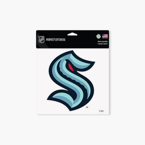 Seattle Kraken Primary Logo 8" x 8" Ultimate Fan Decal