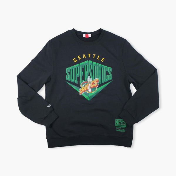Seattle SuperSonics Bevel Crewneck