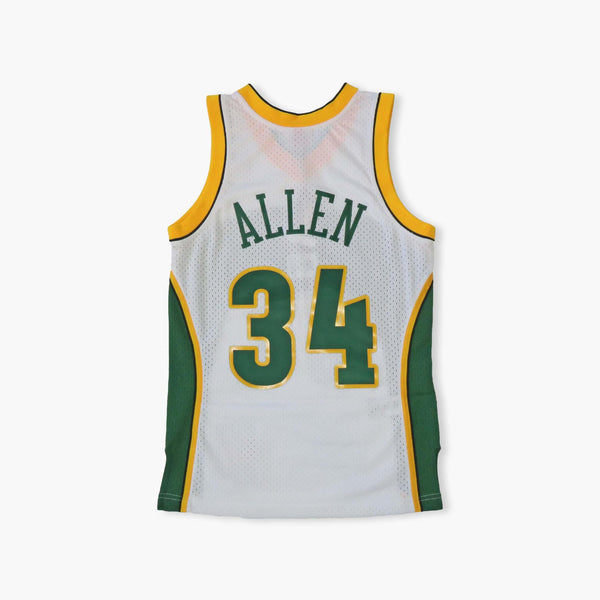  Ray Allen Seattle Supersonics Swingman Jersey (Small) : Sports  & Outdoors