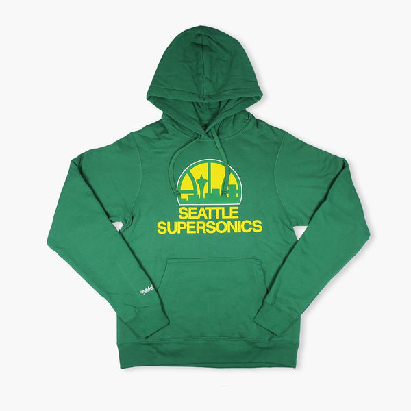 Seattle SuperSonics Green Skyline Logo Hoodie