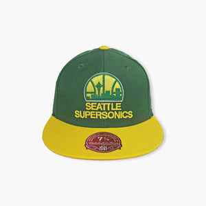 Seattle SuperSonics Skyline Two-Tone Fitted Hat