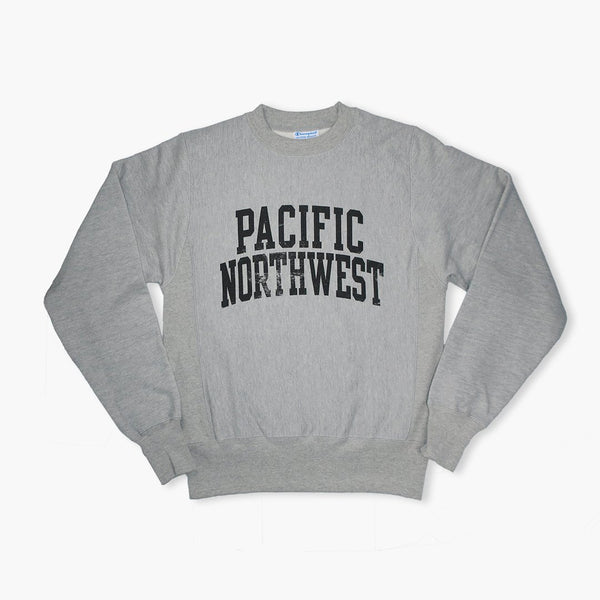 Champion Pacific Northwest Reverse Weave Oxford Grey Crewneck