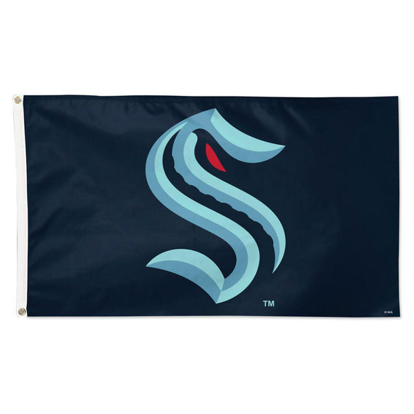 Seattle Kraken 3' x 5' Basic Logo Flag