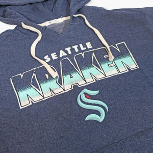 Levelwear Seattle Kraken Women's Grey Lena Long Sleeve Pullover, Grey, 86% Polyester / 14% SPANDEX, Size S, Rally House