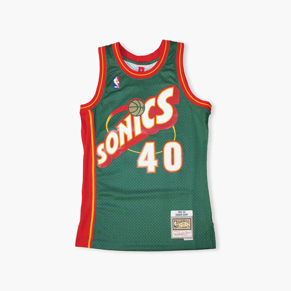 AUTOGRAPHED by Shawn Kemp - Shawn Kemp 1996 Swingman Jersey