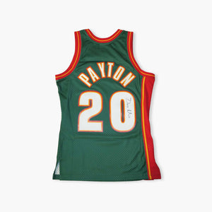 AUTOGRAPHED by Gary Payton - Gary Payton 1996 Swingman Jersey