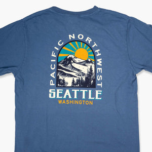 Seattle Revolt Mountains Long Sleeve T-Shirt