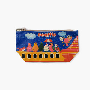 Chalo Seattle Airplane Party Birds Pouch