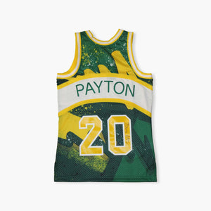 AUTOGRAPHED by Gary Payton - Gary Payton Hyper Hoops Jersey