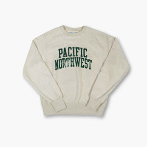 Champion Pacific Northwest Reverse Weave Oatmeal Crewneck