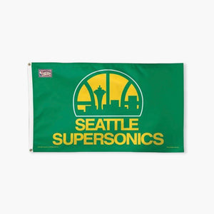 Seattle Supersonics 3'x5' Flag
