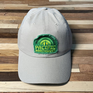 Green Pacific Northwest Khaki Dad Hat