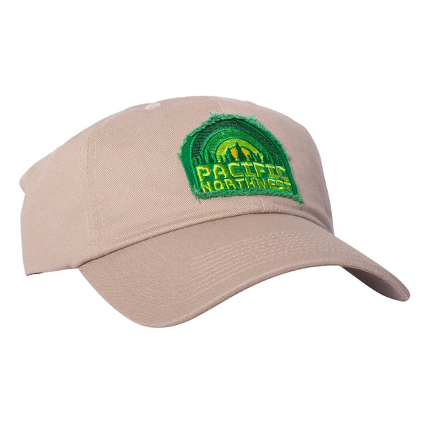Green Pacific Northwest Khaki Dad Hat