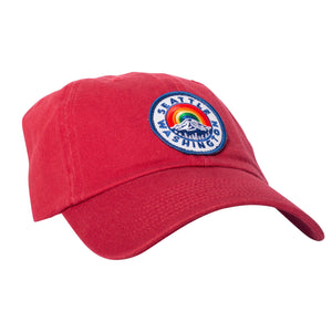 Seattle Mount Rainier Cardinal Dad Hat