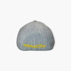 Seattle SuperSonics Team Heather Skyline FlexFit Hat