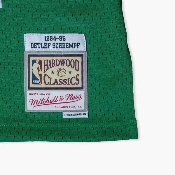 Men's Mitchell & Ness Detlef Schrempf Green Seattle SuperSonics Hardwood Classics Swingman Jersey