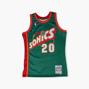 Seattle SuperSonics Gary Payton 1996 Green Swingman Jersey