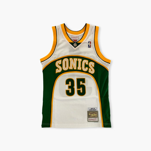 Seattle SuperSonics Kevin Durant 2007 White Swingman Jersey