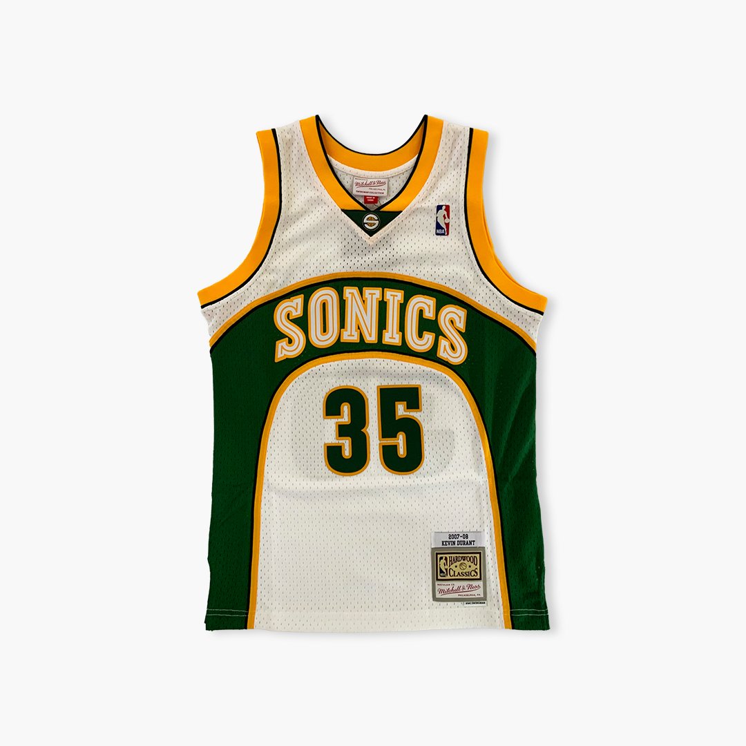 Kevin Durant 35 Seattle Supersonics 2007-08 Mitchell & Ness