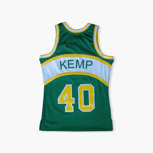 Seattle SuperSonics Shawn Kemp 1994 Green Swingman Jersey