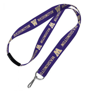 Washington Huskies 1" Breakaway Lanyard