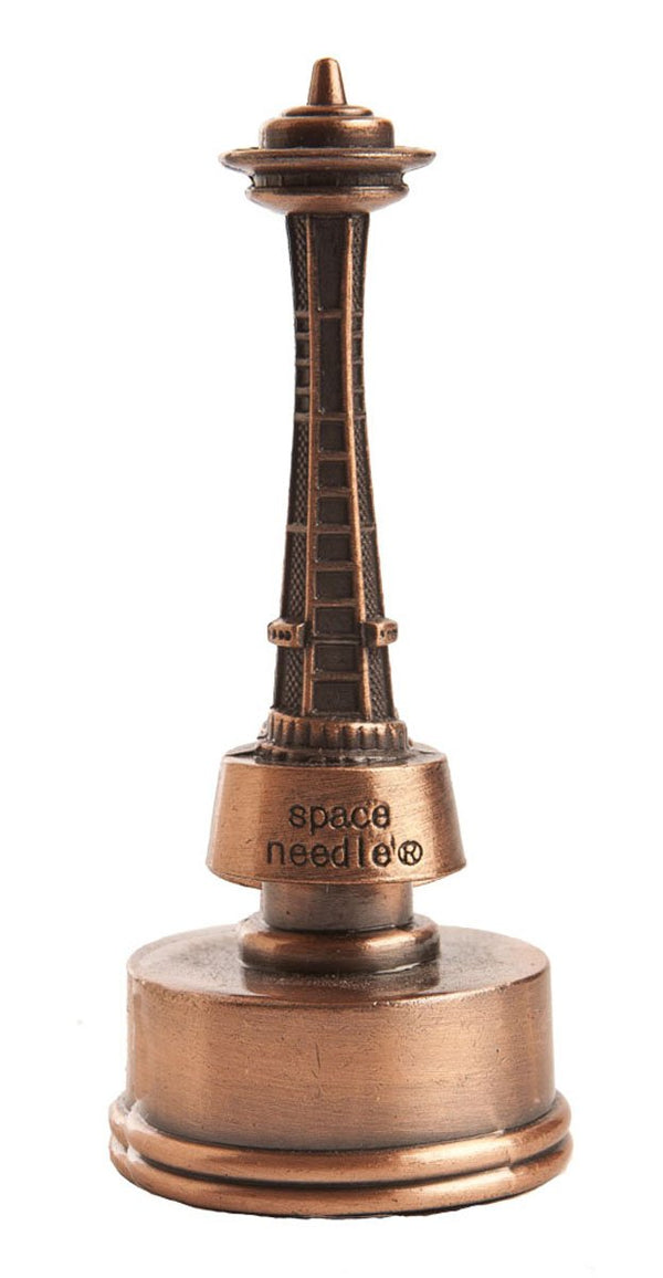 Seattle Space Needle Antique Bronze Pencil Sharpener