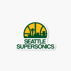 Seattle Supersonics 1975-1995 Sticker