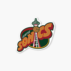 Seattle Supersonics 1995-2001 Sticker