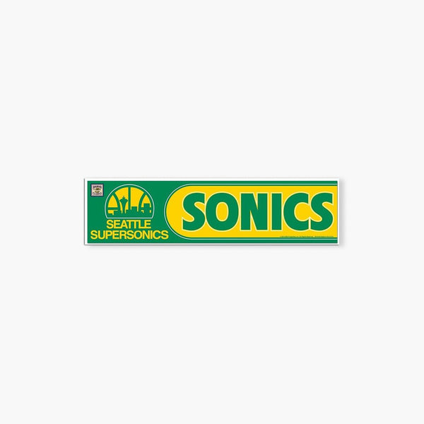 Seattle SuperSonics Bumper Sticker