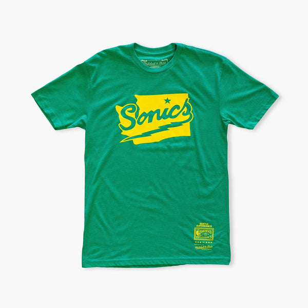 Seattle SuperSonics State Shape T-Shirt
