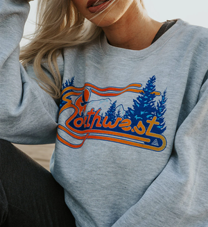 Women's Antigua Heather Black Vancouver Canucks Logo Action